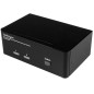 StarTech.com Switch KVM a 2 porte DisplayPort per doppio Monitor - 4k 60hz SV231DPDDUA2