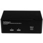 StarTech.com Switch KVM a 2 porte DisplayPort per doppio Monitor - 4k 60hz SV231DPDDUA2