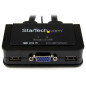 StarTech.com Switch Commutatore KVM USB VGA a 2 porte - Alimentato via USB con pulsante di commutazione a distanza SV211USB StarTech.com Switch Commutatore KVM USB VGA a 2 porte - Alimentato via USB con pulsante di commutazione a distanza SV211USB