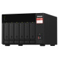 QNAP TS-673A NAS Tower Ryzen Embedded V1500B 8 GB DDR4 0 TB QNAP Turbo System Nero TS-673A-8G