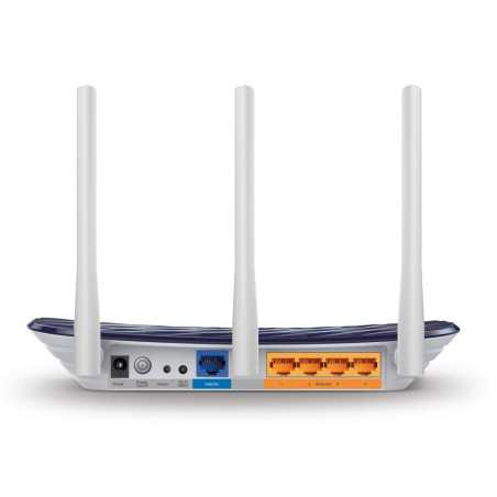 TP-Link AC750 router wireless Fast Ethernet Dual-band (2.4 GHz/5 GHz) Nero, Bianco ARCHER C20