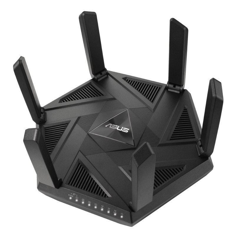 ASUS RT-AXE7800 router wireless Tri-band (2,4 GHz/5 GHz/6 GHz) Nero ASUS RT-AXE7800 router wireless Tri-band (2,4 GHz/5 GHz/6 GHz) Nero
