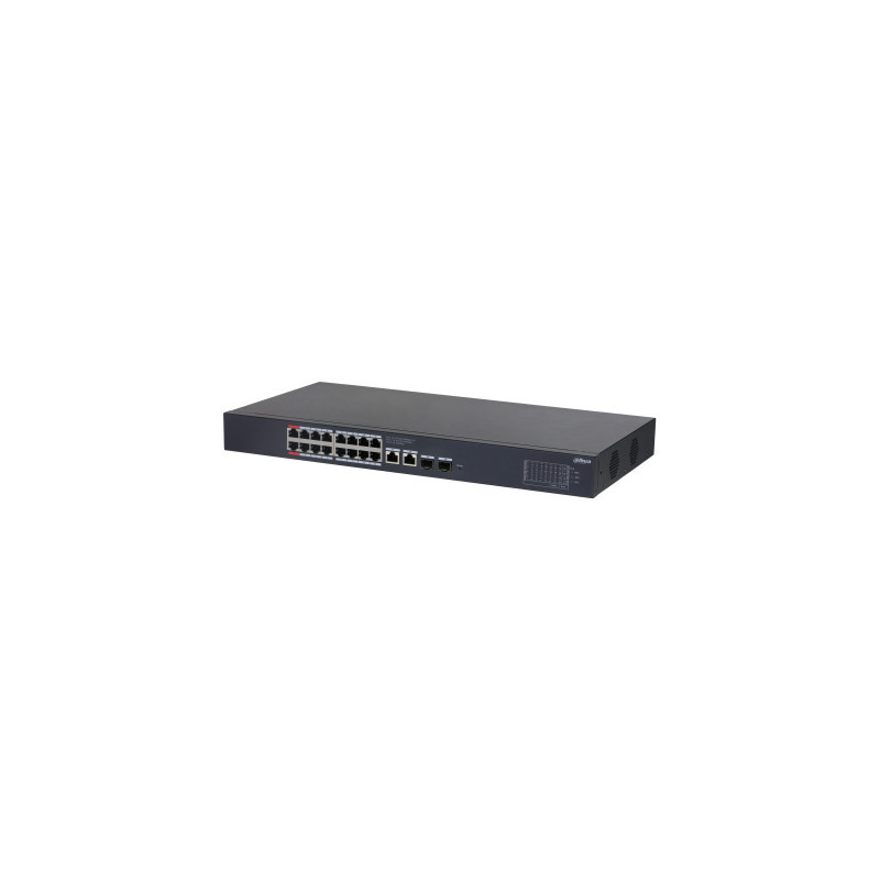 Dahua Technology CS4220-16GT-240 Gestito L2 Gigabit Ethernet (10/100/1000) Supporto Power over Ethernet (PoE) Nero