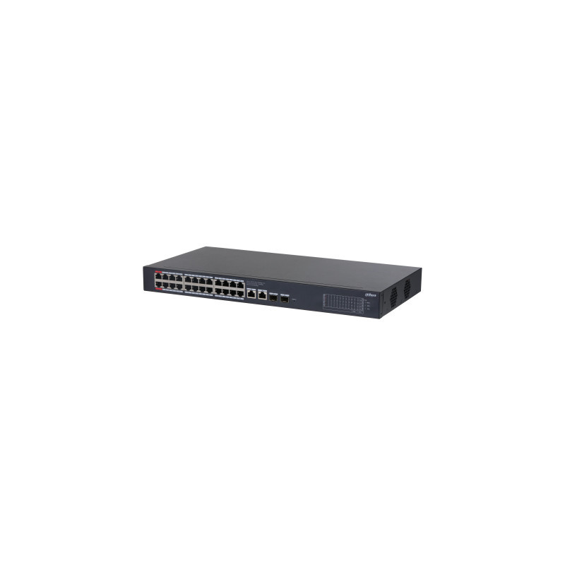 Dahua Technology CS4228-24GT-375 Gestito L2 Gigabit Ethernet (10/100/1000) Supporto Power over Ethernet (PoE) Nero