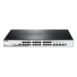 D-Link DGS-1510-28XMP Gestito L2/L3 Gigabit Ethernet (10/100/1000) Supporto Power over Ethernet (PoE) Nero, Grigio D-Link DGS-1510-28XMP Gestito L2/L3 Gigabit Ethernet (10/100/1000) Supporto Power over Ethernet (PoE) Nero, Grigio