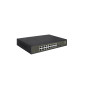 LevelOne GES-2118 switch di rete Gestito L2 Gigabit Ethernet (10/100/1000) Nero LevelOne GES-2118 switch di rete Gestito L2 Gigabit Ethernet (10/100/1000) Nero