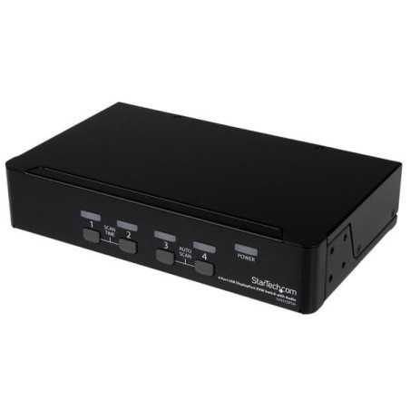 StarTech.com Switch KVM DisplayPort USB a 4 porte con audio SV431DPUA