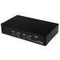 StarTech.com Switch KVM DisplayPort USB a 4 porte con audio SV431DPUA