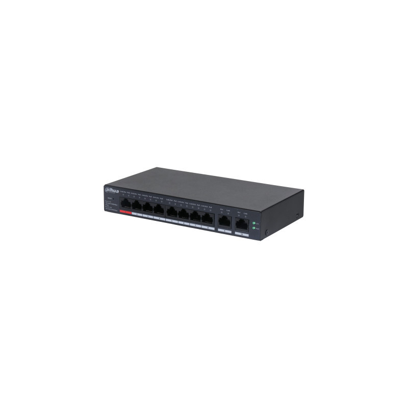 Dahua Technology DH-CS4010-8GT-110 switch di rete Gestito L2 Gigabit Ethernet (10/100/1000) Supporto Power over Ethernet (PoE) Dahua Technology DH-CS4010-8GT-110 switch di rete Gestito L2 Gigabit Ethernet (10/100/1000) Supporto Power over Ethernet (PoE)