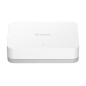 D-Link GO-SW-5G Non gestito Gigabit Ethernet (10/100/1000) Bianco D-Link GO-SW-5G Non gestito Gigabit Ethernet (10/100/1000) Bianco