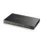 Zyxel GS2220-50HP-EU0101F switch di rete Gestito L2 Gigabit Ethernet (10/100/1000) Supporto Power over Ethernet (PoE) Nero Zyxel GS2220-50HP-EU0101F switch di rete Gestito L2 Gigabit Ethernet (10/100/1000) Supporto Power over Ethernet (PoE) Nero
