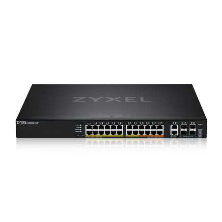 Zyxel XGS2220-30HP Gestito L3 Gigabit Ethernet (10/100/1000) Supporto Power over Ethernet (PoE) Nero