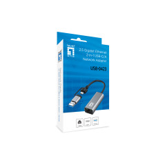 LevelOne USB-0423 scheda di rete e adattatore Ethernet 2500 Mbit s