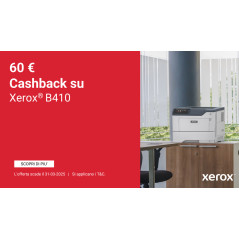 Xerox B410 A4 47 ppm Stampante fronte/retro PS3 PCL5e/6 2 vassoi Totale 650 fogli B410V_DN