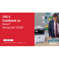 Xerox VersaLink C620 A4 50ppm Stampante Duplex PS3 PCL5e/6 2 vassoi 650 fogli C620V_DN