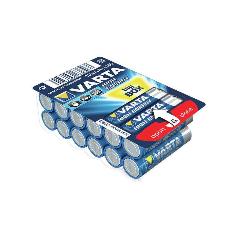 Varta HIGH ENERGY AA Batteria monouso Stilo AA Alcalino 4906301112