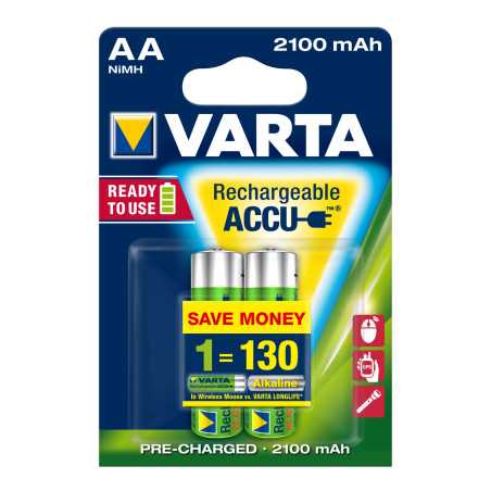 Varta Longlife Batteria ricaricabile Stilo AA Nichel-Metallo Idruro (NiMH)