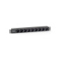 Equip 333282 unità di distribuzione dell'energia (PDU) 9 presa(e) AC 1U Nero