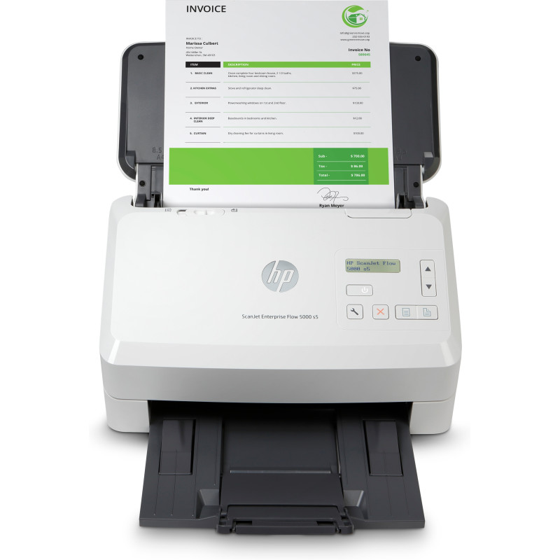HP Scanjet Enterprise Flow 5000 s5 Scanner a foglio 600 x 600 DPI A4 Bianco HP Scanjet Enterprise Flow 5000 s5 Scanner a foglio 600 x 600 DPI A4 Bianco