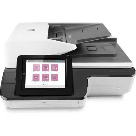 HP Scanjet Enterprise Flow N9120 fn2 Scanner piano e ADF 600 x 600 DPI A3 Nero, Bianco L2763A#B19