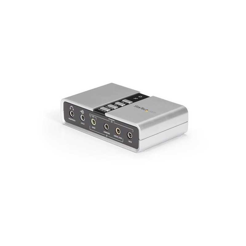 StarTech.com Scheda audio esterna adattatore audio USB 7.1 con audio digitale SPDIF ICUSBAUDIO7D