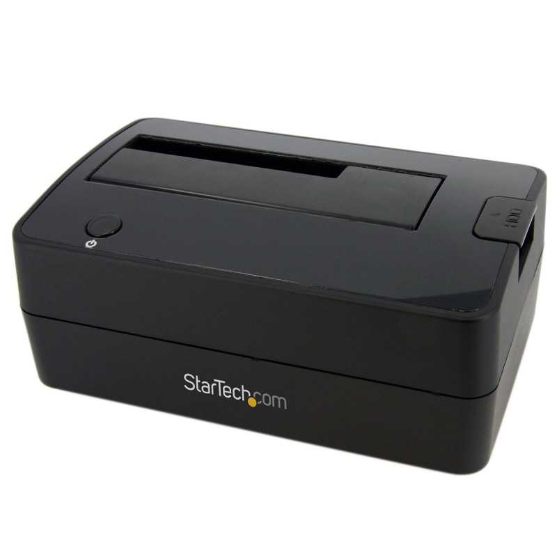 StarTech.com Docking Station per Hard Disk a Singolo Slot - Dock USB 3.0 (5 Gbps) per Hard Drive HDD/SSD SATA I/II/II SATDOCKU3S
