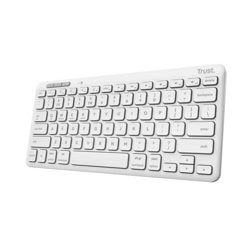 Trust Lyra tastiera Universale RF senza fili + Bluetooth QWERTY Italiano Bianco 25142