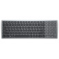 DELL KB740 tastiera Ufficio RF senza fili + Bluetooth QWERTY Italiano Grigio, Nero DELL KB740 tastiera Ufficio RF senza fili + Bluetooth QWERTY Italiano Grigio, Nero