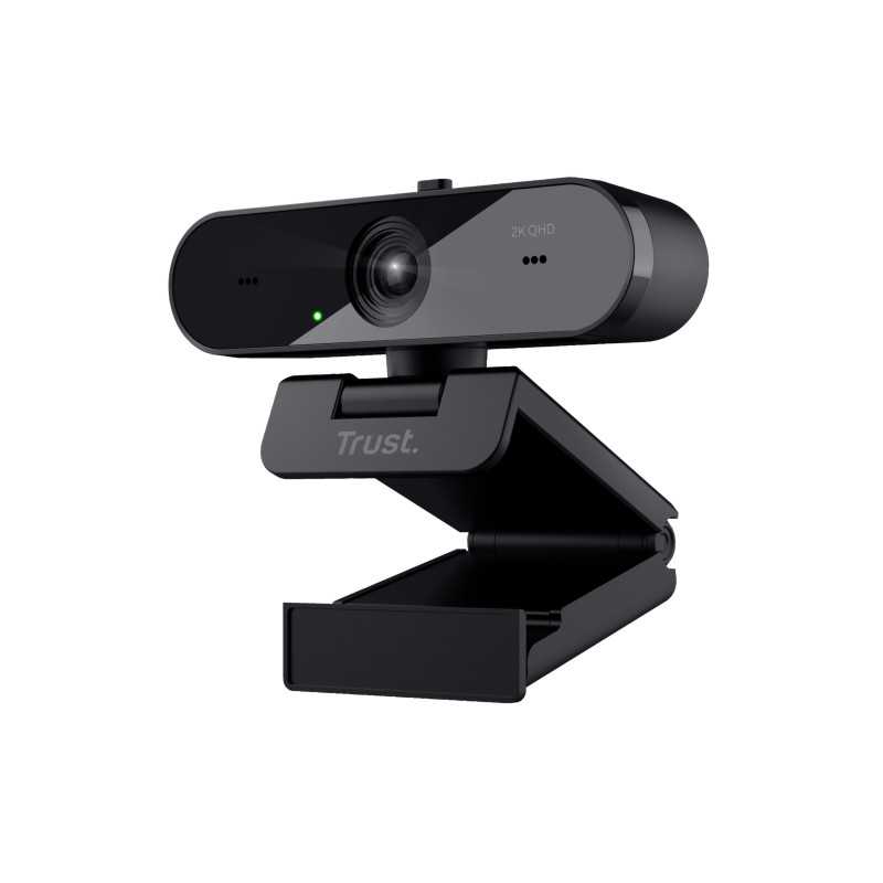 Trust Taxon webcam 2560 x 1440 Pixel USB 2.0 Nero 24732