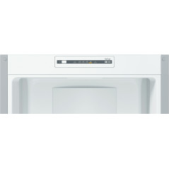 Bosch Serie 2 KGN36NLEA Frigorifero combinato da libera installazione 186 x 60 cm Metal look Classe E