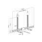 Equip Supporto universale per soundbar Equip Supporto universale per soundbar