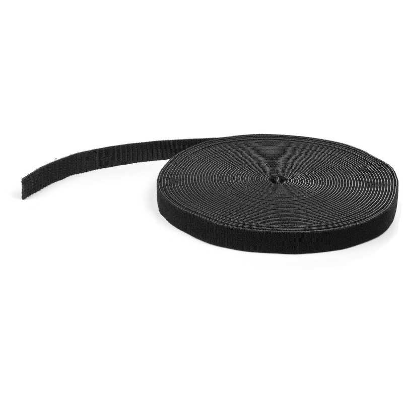 StarTech.com Rotolo di nastro a strappo da 15,2 m - Fascette riutilizzabili da tagliare su misura - Feltro adesivo HKLP50