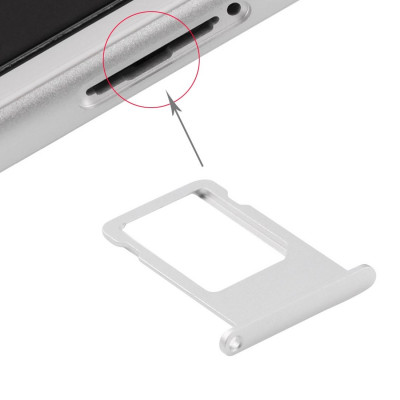 Sim Card Holder For Iphone 6S Plus Silver