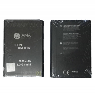 Ama Battery For Lg G3 Mini - G3 S - G3 2000 Mah