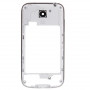 Frame Cornice Posteriore Telaio Per Samsung S4 Mini I9195 / I9190 Bordo Silver
