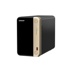 QNAP TS-264 NAS Tower Intel® Celeron® N5095 8 GB 0 TB QNAP QTS Nero, Oro TS-264-8G