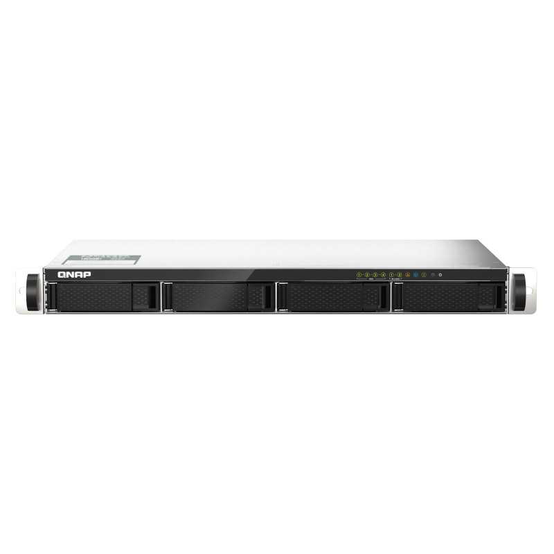 QNAP TS-435XEU NAS Rack (1U) Marvell CN9131 4 GB DDR4 0 TB QNAP QTS Nero, Grigio TS-435XEU-4G