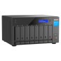QNAP TVS-h874 NAS Tower Intel® Core™ i7 32 GB DDR4 0 TB QuTS hero Nero