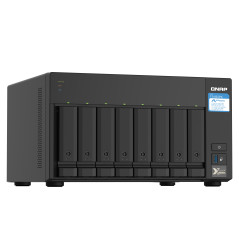 QNAP TS-832PX NAS Tower Annapurna Labs AL324 4 GB DDR4 0 TB QNAP Turbo System Alluminio, Nero TS-832PX-4G
