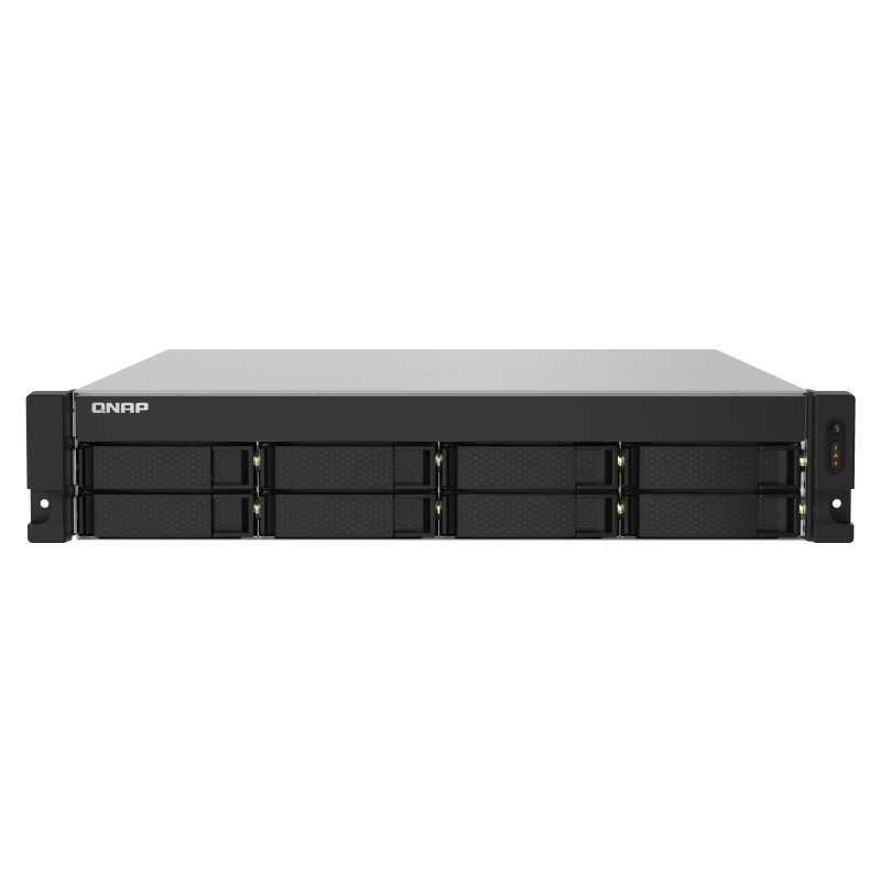 QNAP TS-832PXU-RP NAS Armadio (2U) Annapurna Labs AL324 4 GB DDR4 0 TB QNAP Turbo System Nero TS-832PXU-RP-4G