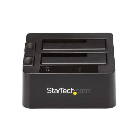 StarTech.com Box esterno USB 3.1 (10Gbps) a doppio alloggiamento da 2,5"/3,5" SATA SSD/HDD SDOCK2U313