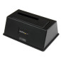 StarTech.com Docking Station per Hard Disk a Singolo Slot - Dock USB 3.0 (5 Gbps) per Hard Drive HDD/SSD - Dock Stati SDOCKU33BV