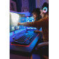 SureFire Silent Flight RGB-680 Tappetino per mouse per gioco da computer Nero SureFire Silent Flight RGB-680 Tappetino per mouse per gioco da computer Nero