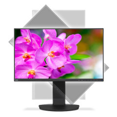 NEC MultiSync EA241F-BK LED display 61 cm (24") 1920 x 1080 Pixel Full HD Nero