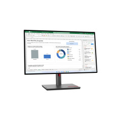 Lenovo ThinkVision P27h-30 LED display 68,6 cm (27") 2560 x 1440 Pixel Quad HD LCD Nero
