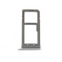Porta Sim Scheda Micro Sd Silver Per Galaxy S7 Edge / G935F Ricambio