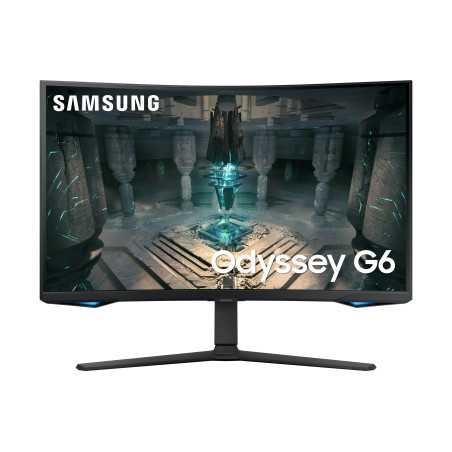 Samsung Monitor Gaming Odyssey G6 da 32'' QHD Curvo LS32BG650EUXEN