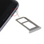 Porta Sim Scheda Micro Sd Silver Per Galaxy S7 Edge / G935F Ricambio