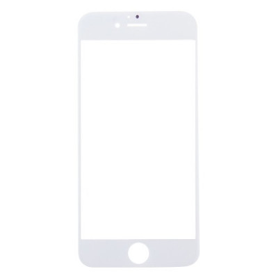 Vetro Vetrino Frontale Per Apple Iphone 7 Bianco Touch Screen