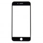 Vetro Vetrino Frontale Per Apple Iphone 7 Plus Nero Touch Screen